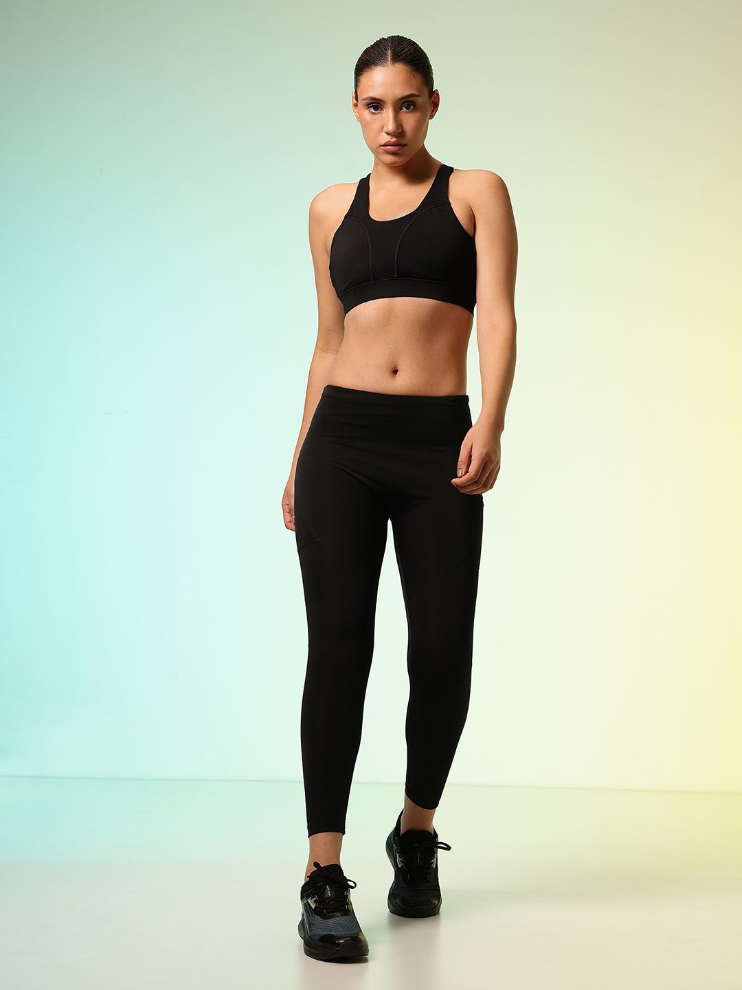 HRX by Hrithik Roshan Active Goddess Rapid-Dry Padded Training Bra HR_SS25_W_BA_KT125_03_A