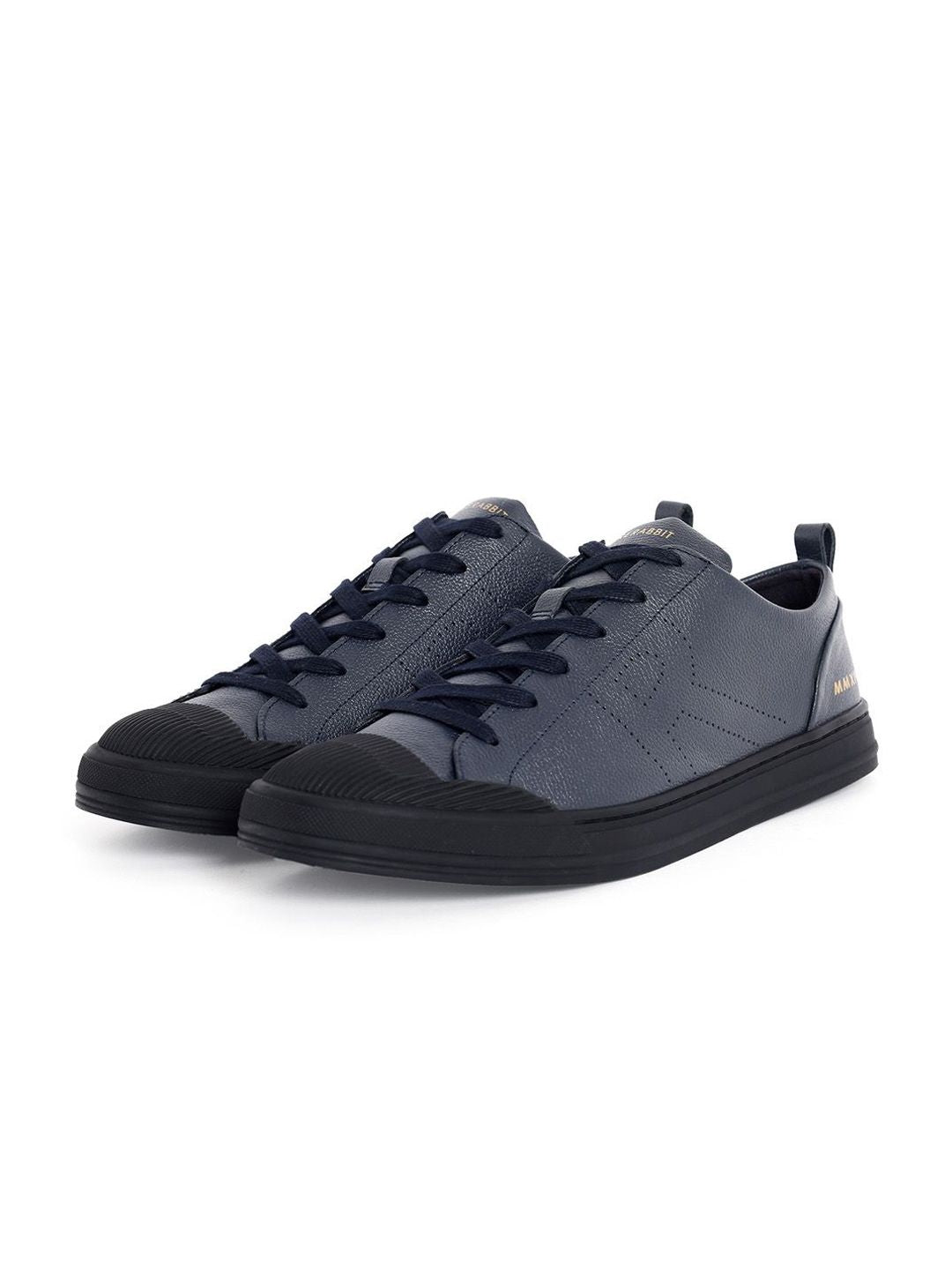 RARE RABBIT Men Sauron Pro Colourblocked Leather Sneakers