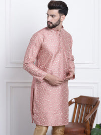 SOJANYA Kurta Lurus Sulam Bunga