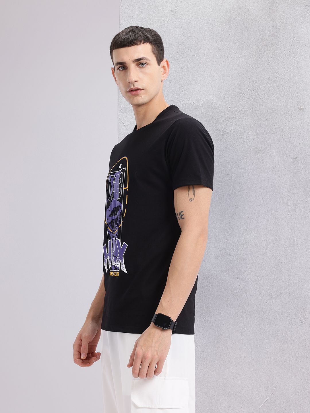 HRX by Hrithik Roshan Printed Lifestyle T-shirt