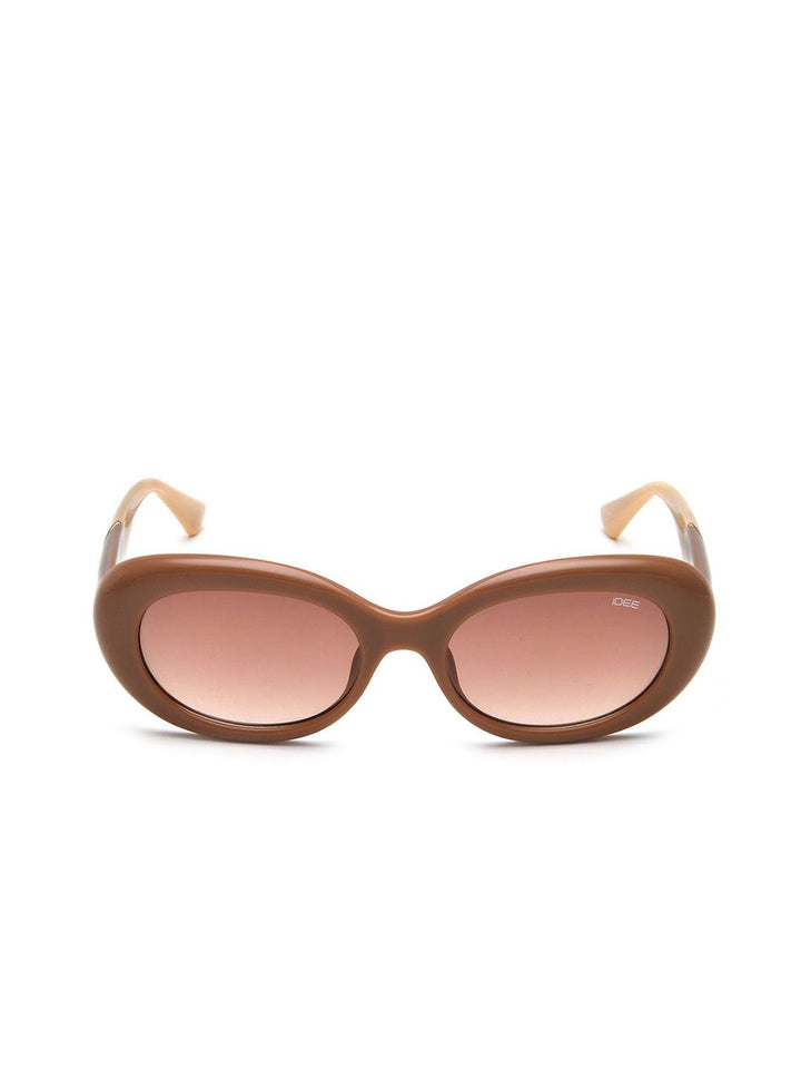 IDEE Women Oval Sunglasses with UV Protected Lens IDS3142C4SG