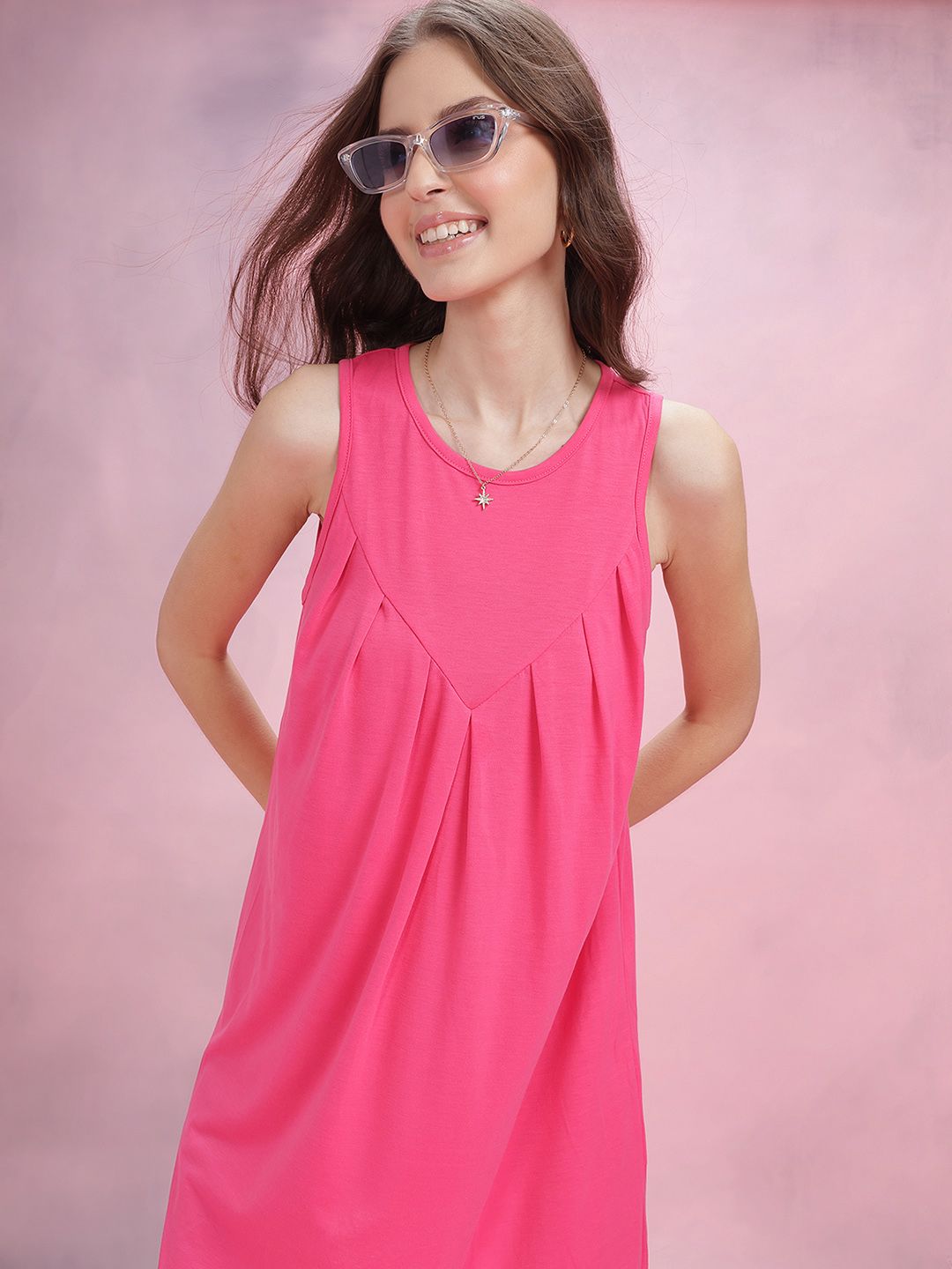 DressBerry Sleeveless T-shirt Dress