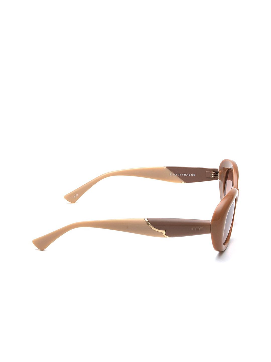 IDEE Women Oval Sunglasses with UV Protected Lens IDS3142C4SG