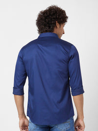 SPYKAR Classic Hortizontal Striped Regular Fit Spread Collar Opaque Casual Shirt