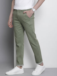 The Indian Garage Co Men Slim Fit Chinos