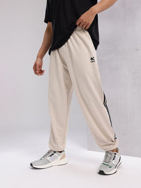 HRX by Hrithik Roshan Men Side Striped Mid-Rise Relaxed Fit Lifestyle Joggers