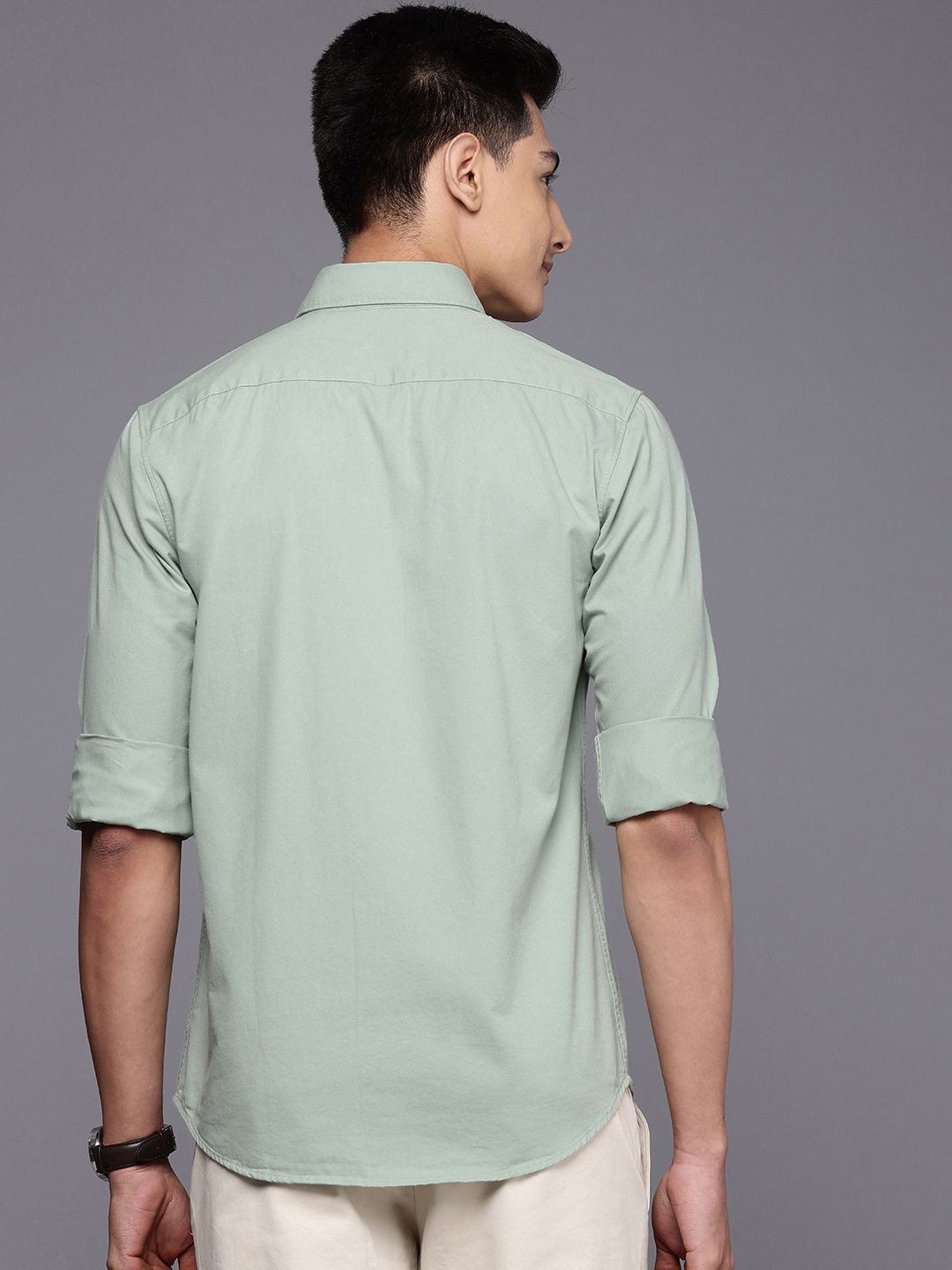 Raymond Pure Cotton Slim Fit Casual Shirt