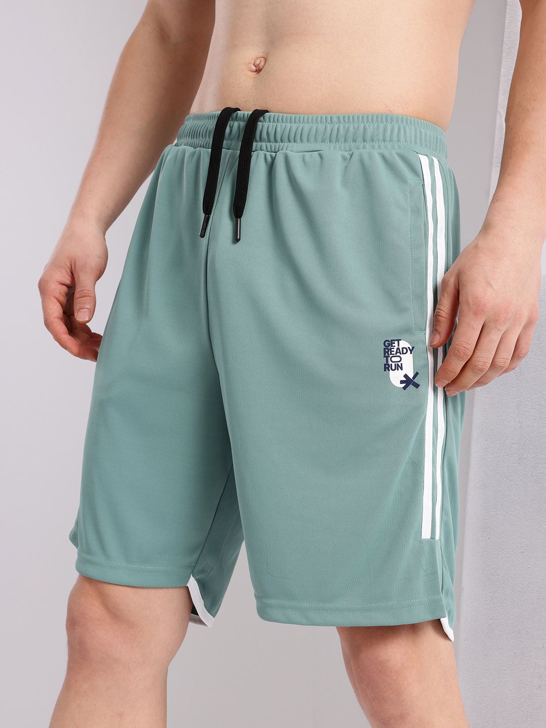HRX by Hrithik Roshan Men Striped Running Shorts