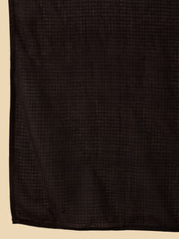 Indo Era Women Printed Regular Mirror Work Pure Cotton Kurta with Trousers & With Dupatta