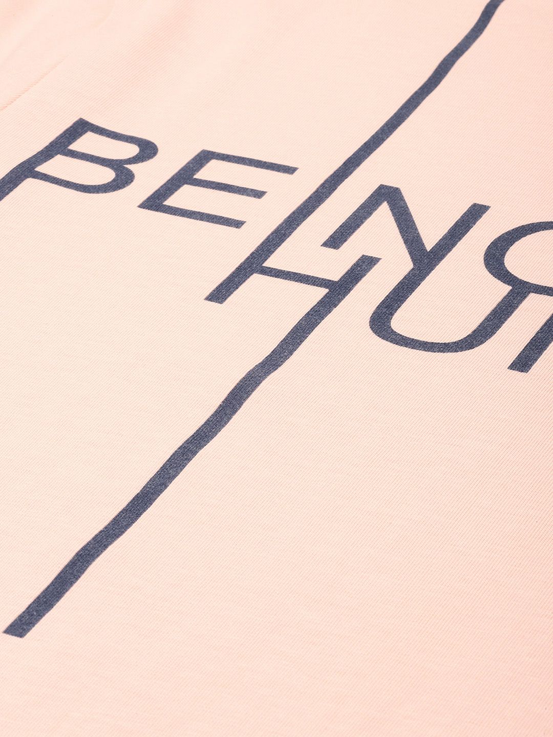 Being Human Brand Logo Printed Pure Cotton T-shirt