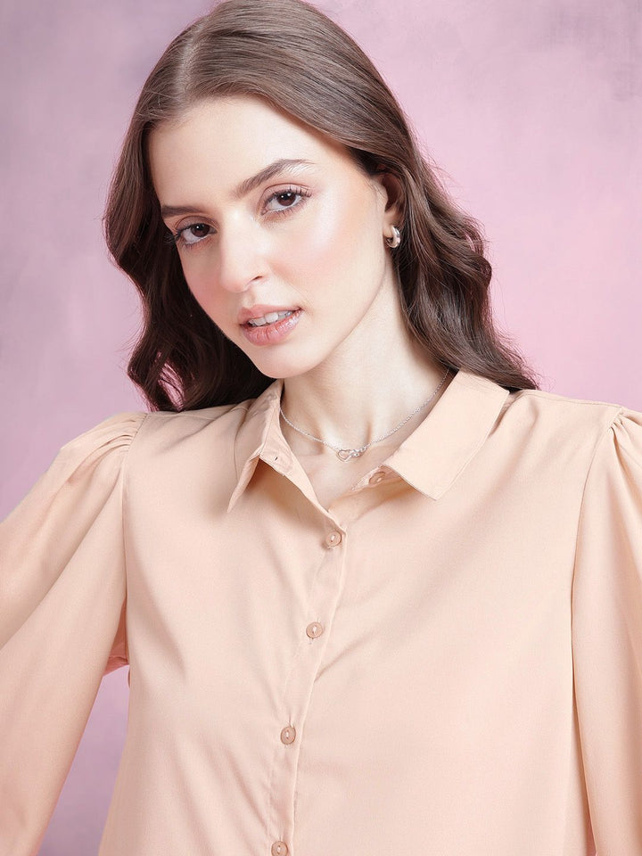DressBerry Bishop Sleeves Shirt Style Top