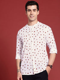 Anouk Pure Cotton Geometric Printed Casual Shirt
