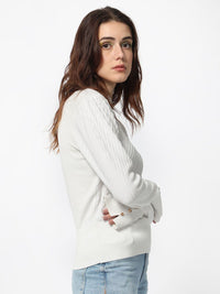 RAREISM Basic Sweater With Cuff Detail