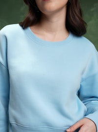 Tokyo Talkies Long Sleeves Relaxed Sweatshirt with Trouser