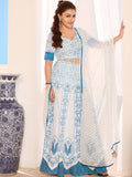 House of Pataudi Jashn Printed Sequinned Ready to Wear Lehenga Choli With Dupatta