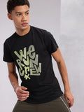 HRX by Hrithik Roshan Couple Collection Typography Printed Rapid Dry Running T-shirt
