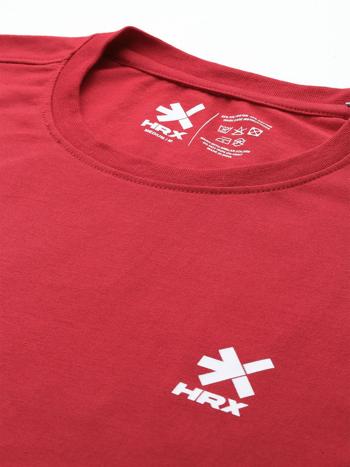 HRX by Hrithik Roshan Lifestyle Typography Print Regular T-shirt
