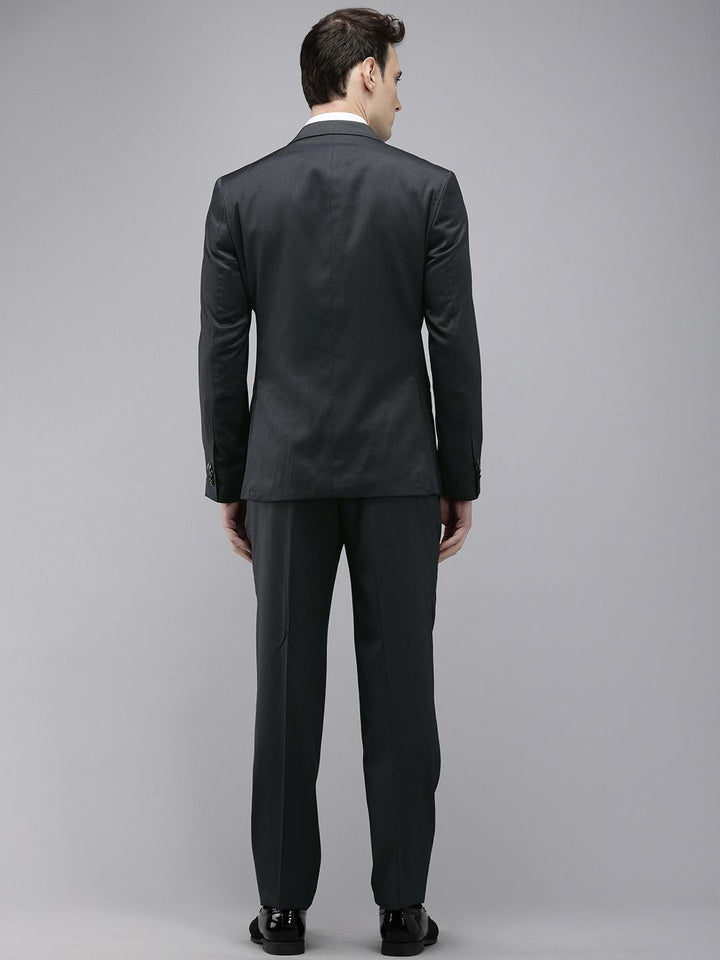 Park Avenue Self Design Contemporary Fit 3 Piece Party Suit