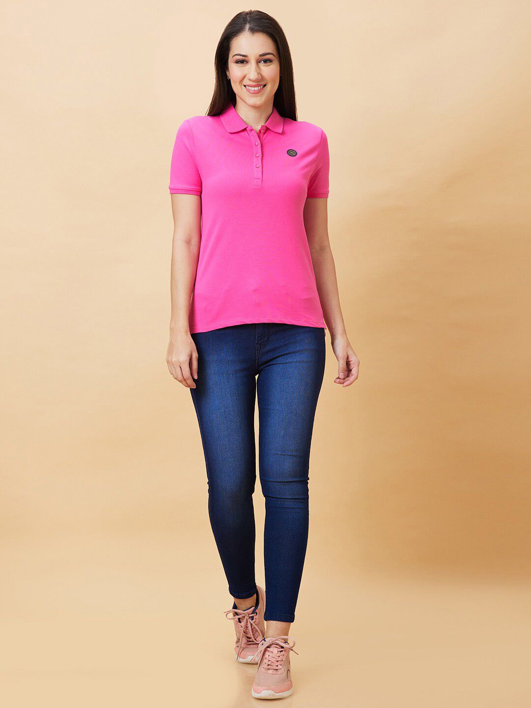 Being Human Polo Collar Short Sleeves Slim Fit T-shirt