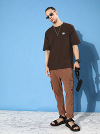 Difference of Opinion Printed Pure Cotton Oversized T-shirt