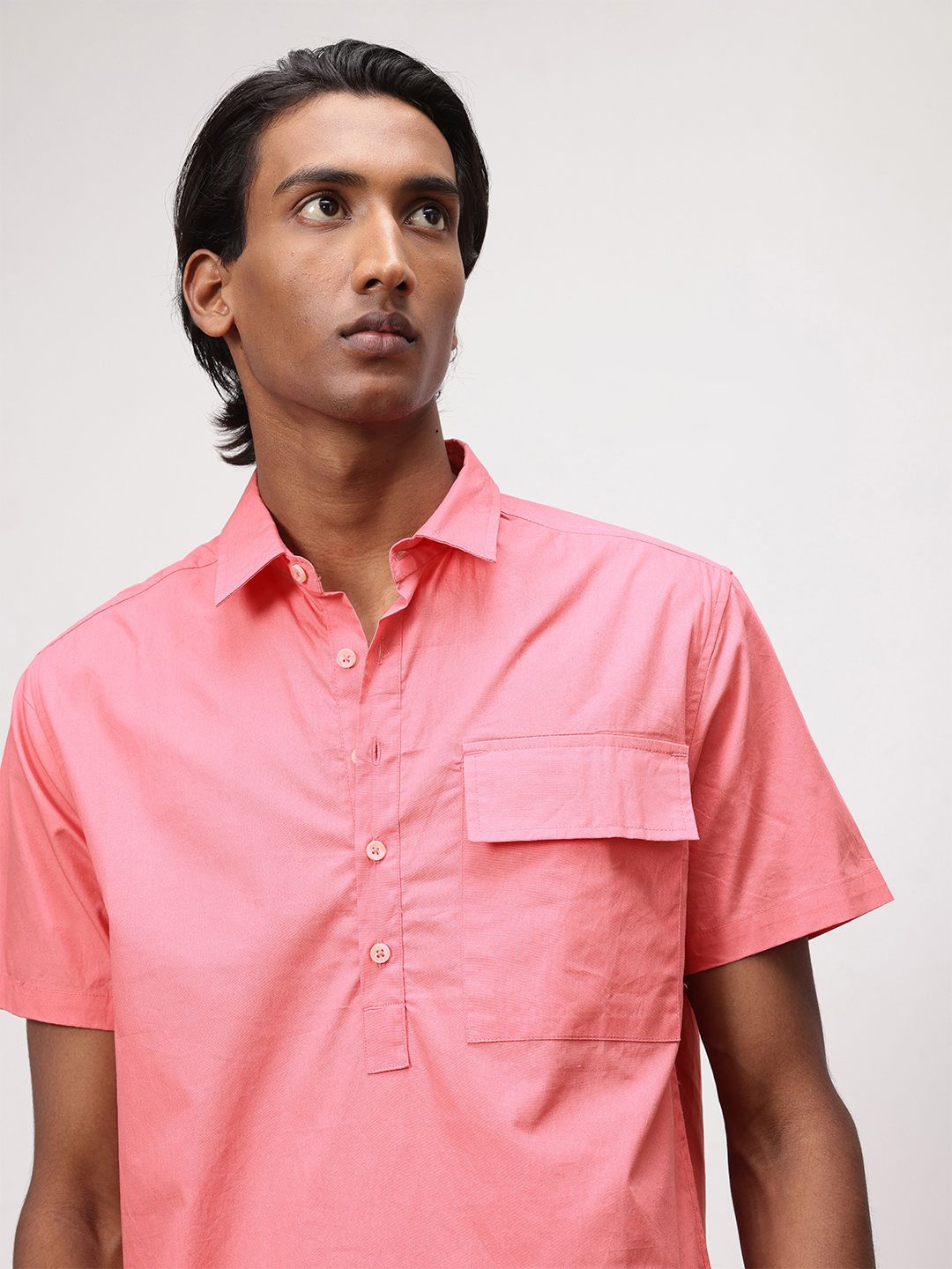 ether 365 Essentials Spread Collar Casual Shirt