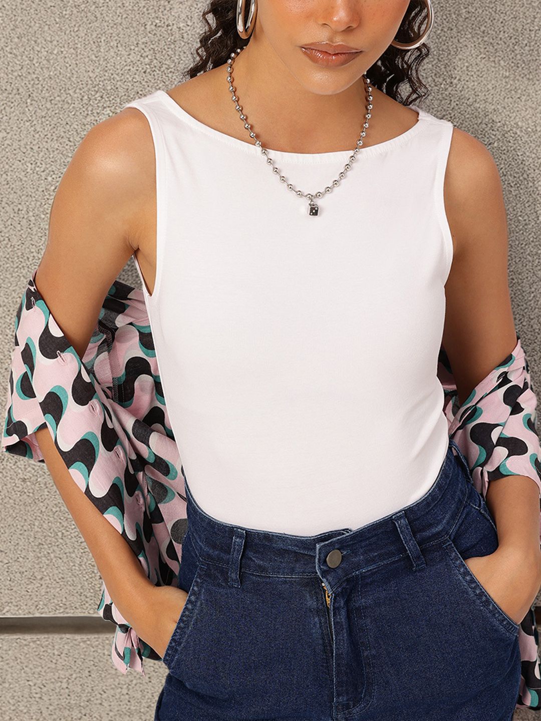Radiant Glow Strappy Fitted Top