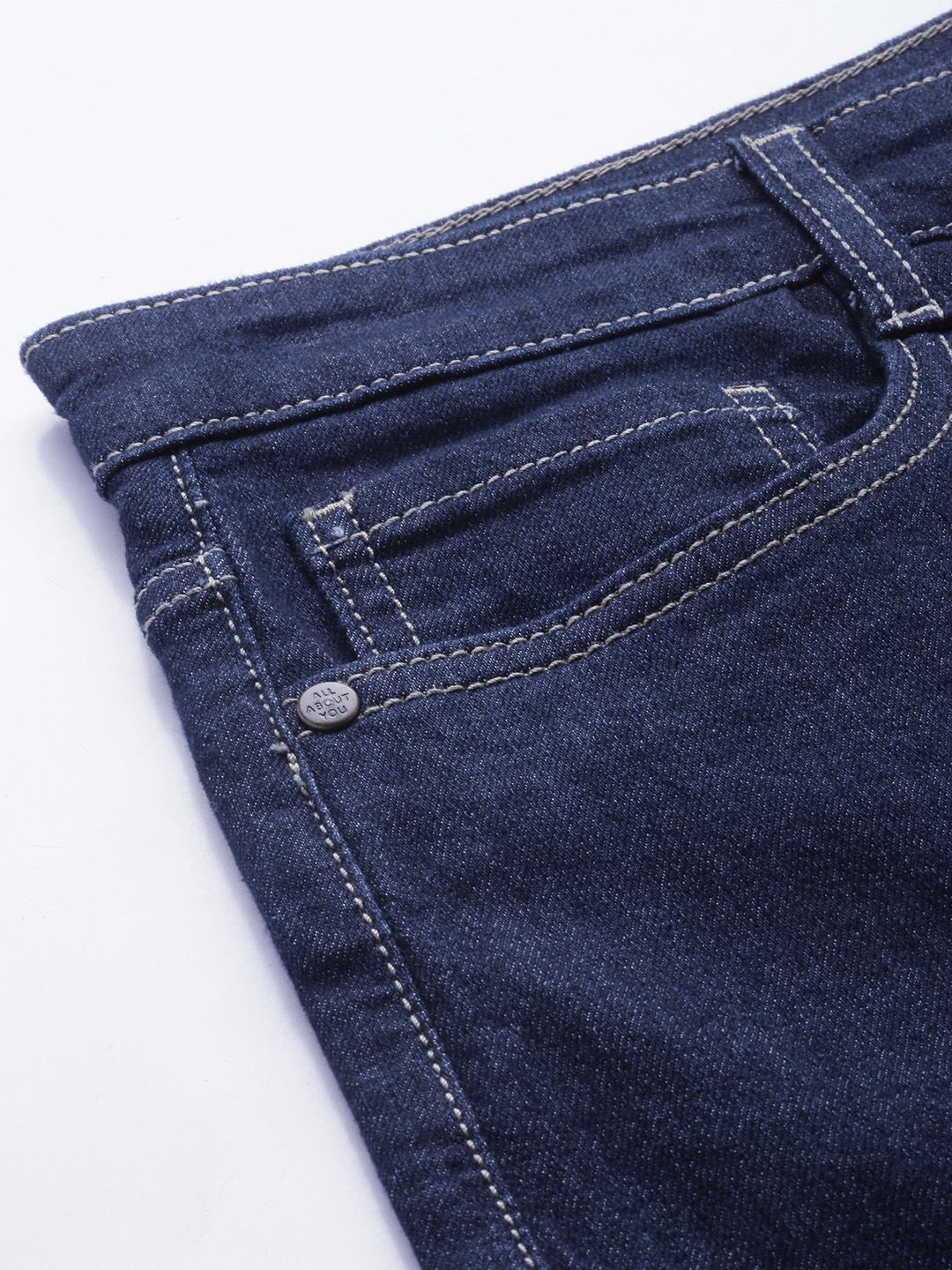 all about you Women Straight Fit High-Rise Stretchable Jeans