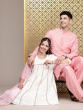 House of Pataudi Jashn Empire Gotta Patti Kurta with Salwar & Dupatta