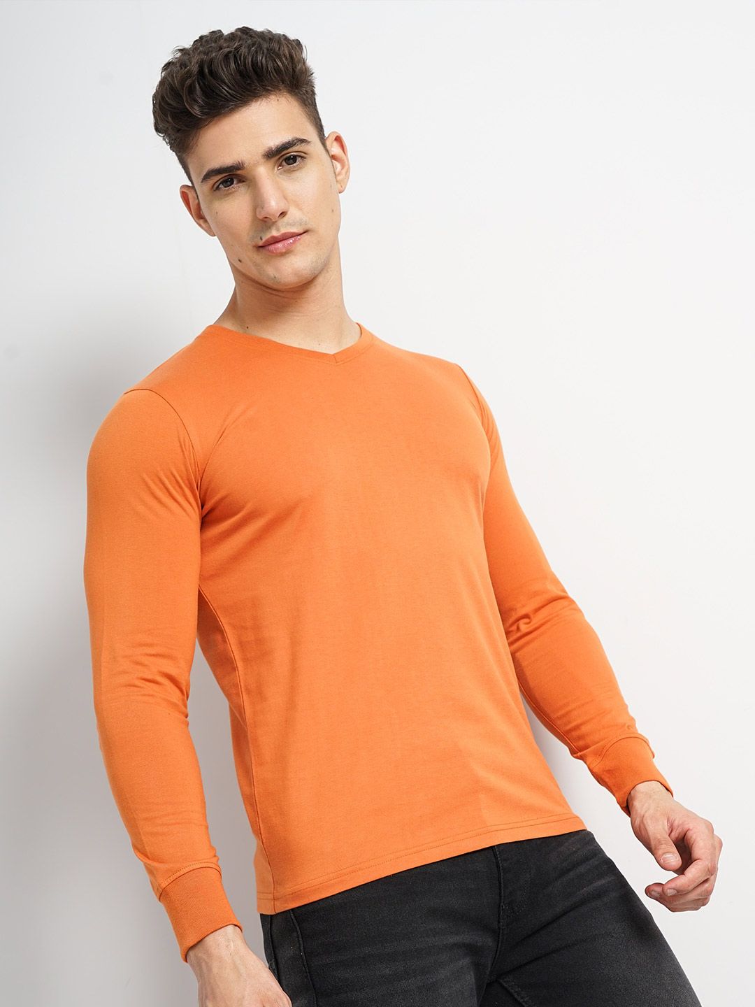 The Indian Garage Co Long Sleeves Cotton T-shirt