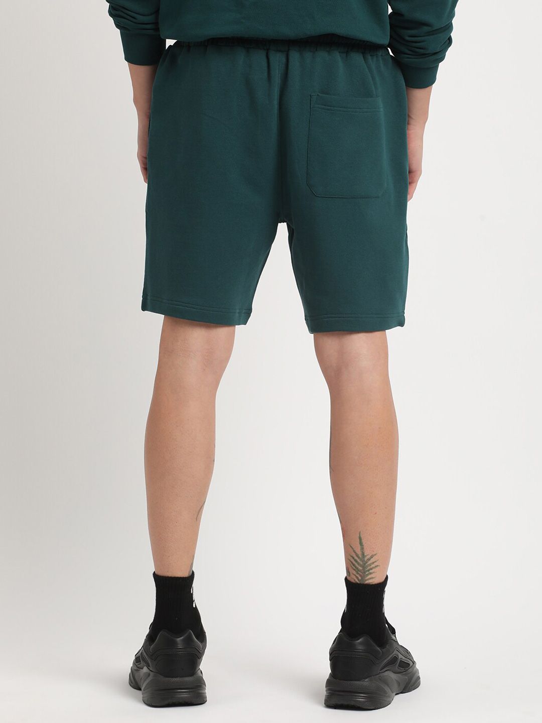 THE BEAR HOUSE Men Mid-Rise Pure Cotton Shorts