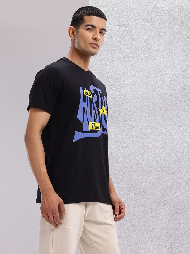 HRX by Hrithik Roshan Typography Printed T-shirt