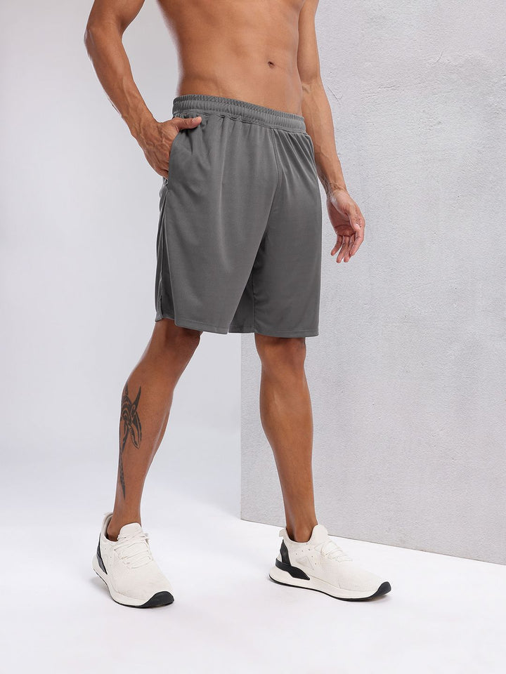 HRX by Hrithik Roshan Men Rapid-dry Striped Training Shorts