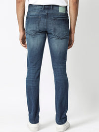 RARE RABBIT Men Hawkins Slim Fit Mid-Rise Stretchable Jeans