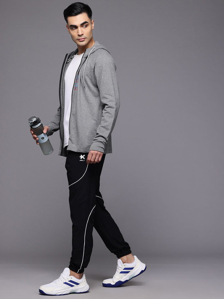 HRX by Hrithik Roshan Trial Tracers Brand Logo Printed Hooded Running  Sweatshirt