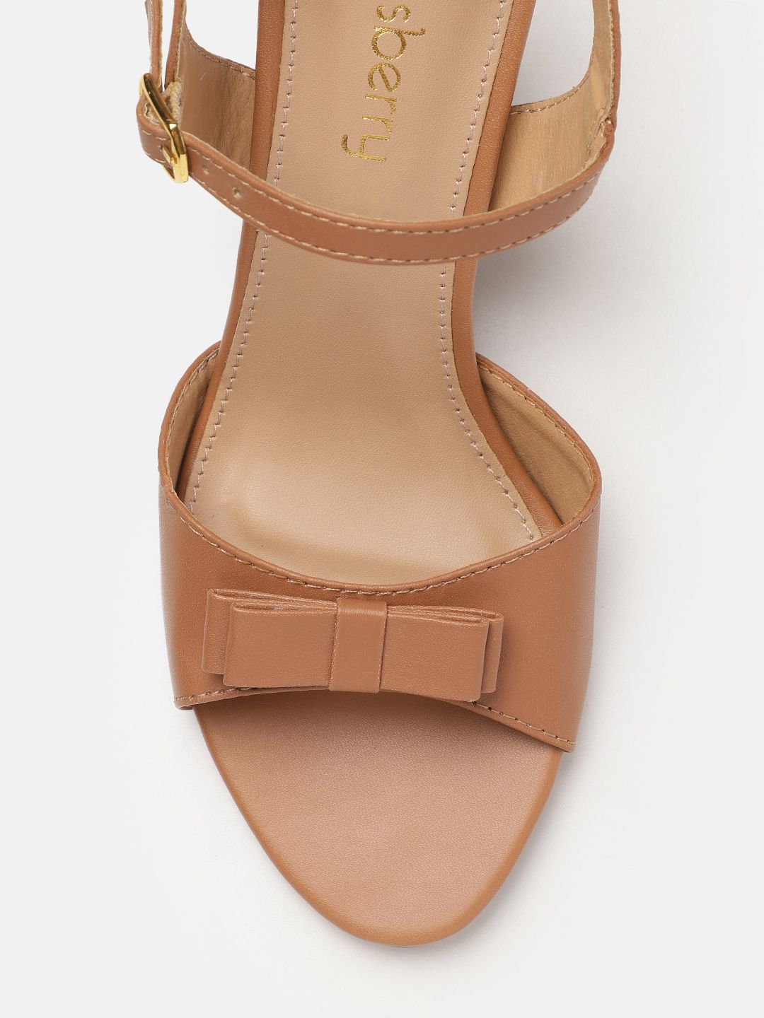 DressBerry Slim Heeled Sandals with Bows