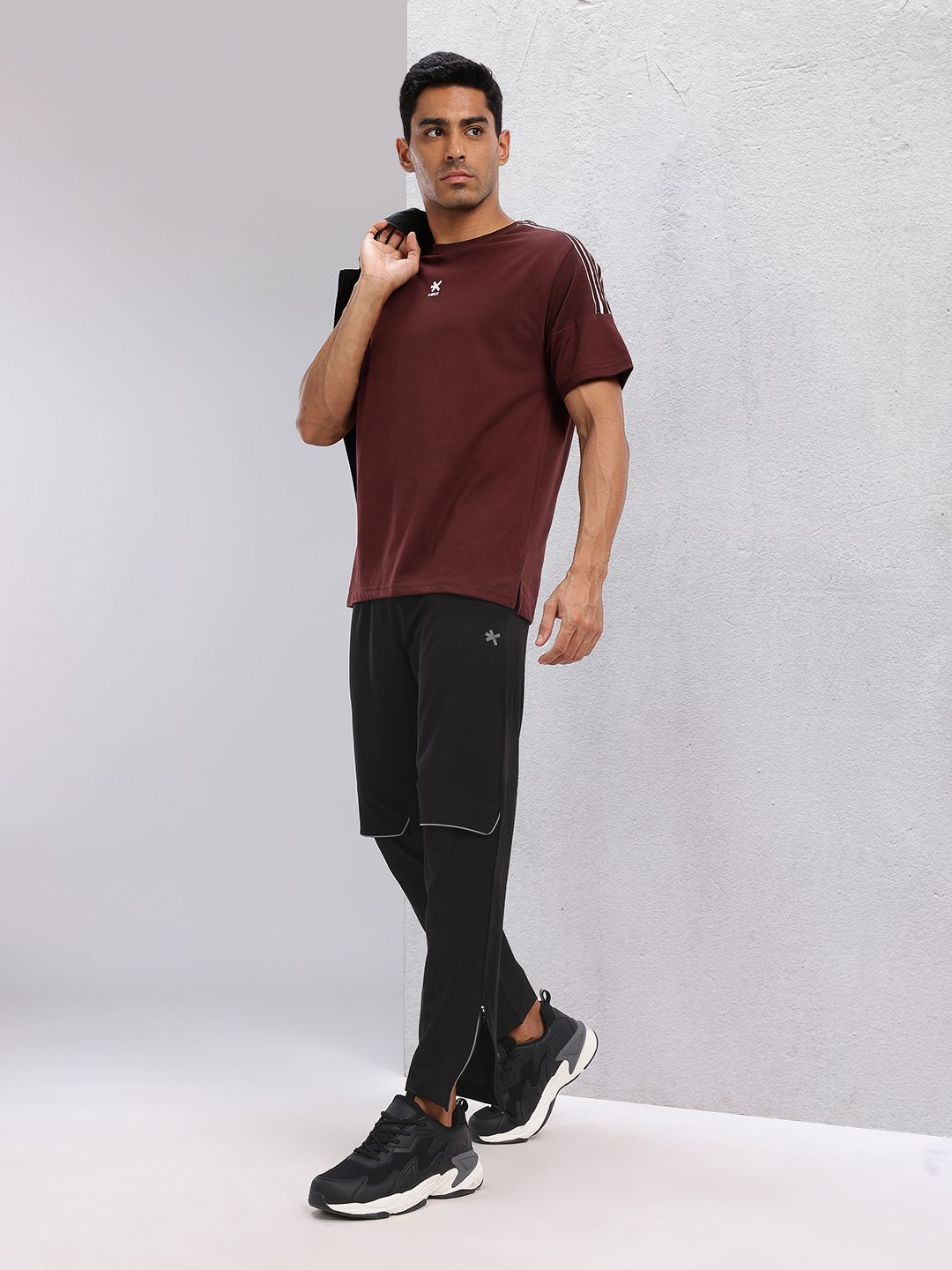 HRX by Hrithik Roshan Mid-Rise Rapid-Dry Running Track Pants