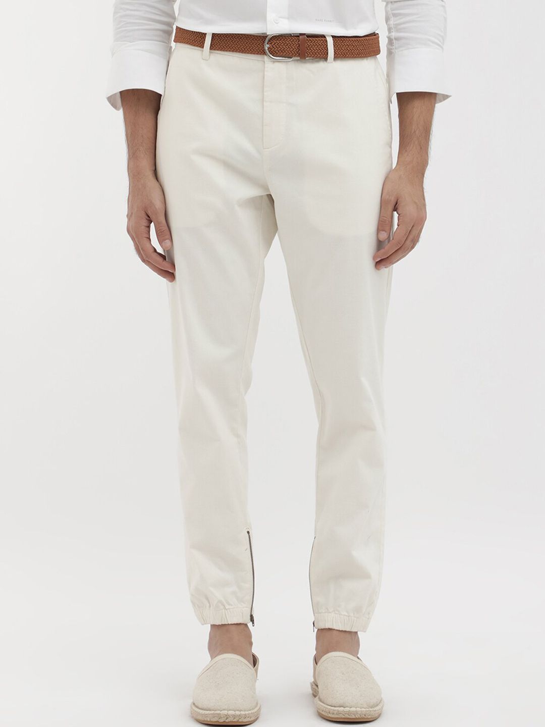 RARE RABBIT Men Regular Fit Cotton Joggers