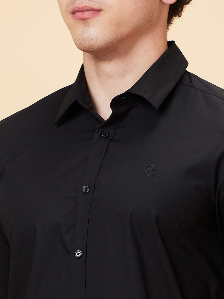 Being Human Spread Collar Slim Fit Casual Shirt
