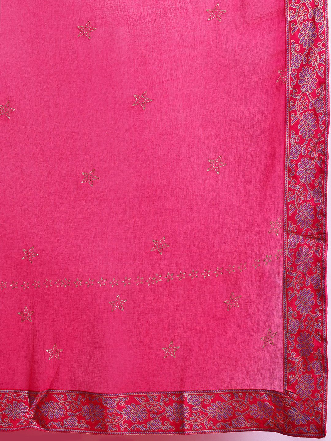Anouk Ethnic Printed Kurta Set With Dupatta