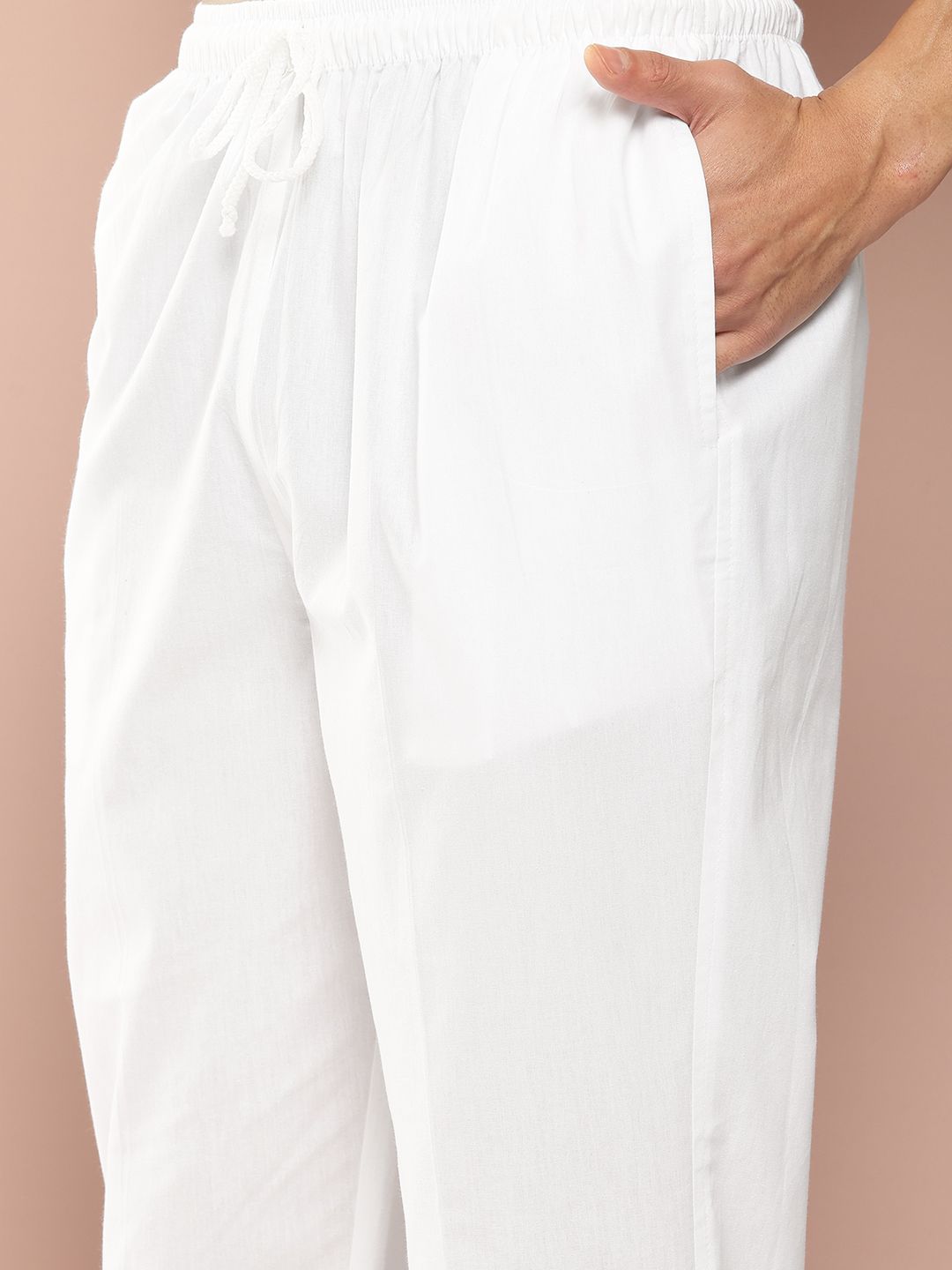 See Designs Men Embroidered Sequinned Chanderi Silk Kurta with Pyjamas