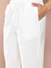 See Designs Men Embroidered Sequinned Chanderi Silk Kurta with Pyjamas