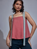 The Label Life Shoulder Straps A-Line Top