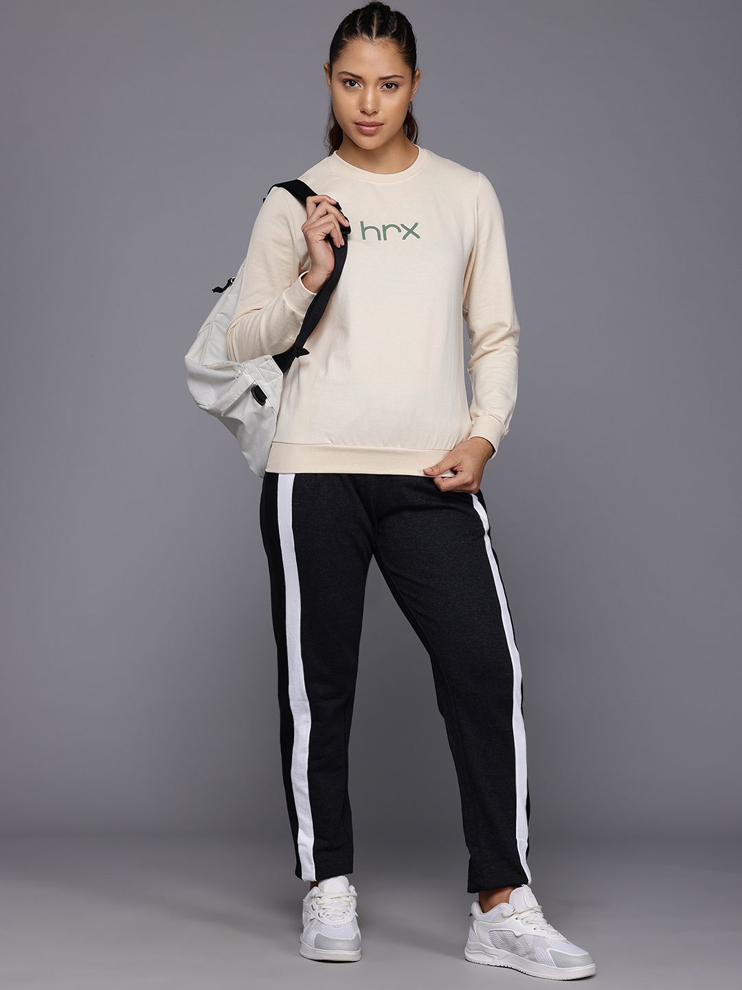 HRX by Hrithik Roshan Printed Outdoor Sweatshirt
