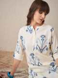 Indo Era Women Printed Regular Kurta with Trousers