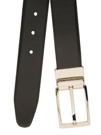 Teakwood Leathers Men Leather Reversible Formal Belt