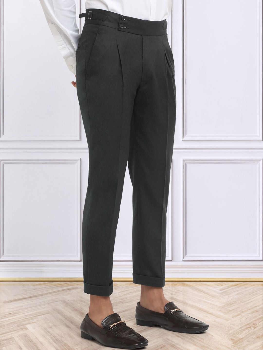 KLOTTHE Men Italian Gurkha Pants