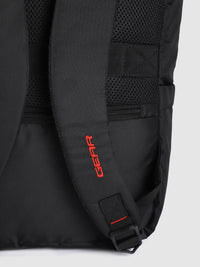 Gear Unisex Black Solid 16 Inch Laptop Backpack