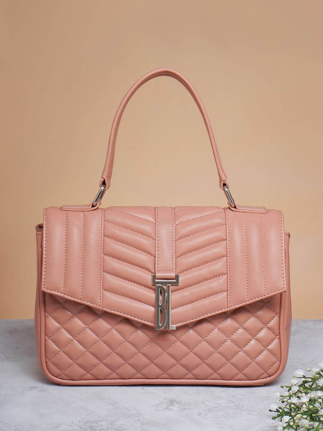 Berrylush Structured Shoulder Bag