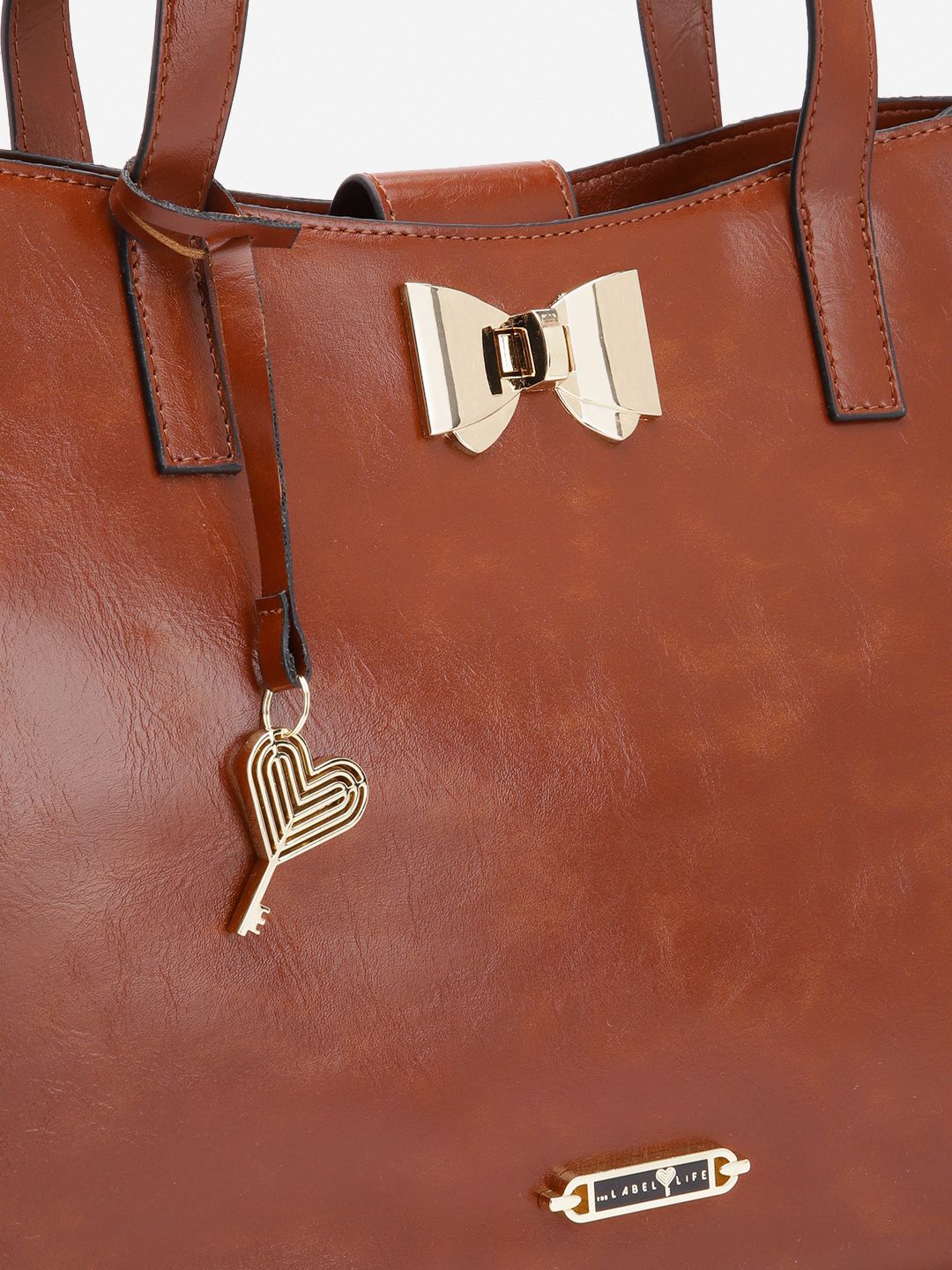 The Label Life Structured Shoulder Bag