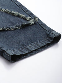 The Indian Garage Co Men Relaxed Fit Pure Cotton Jeans
